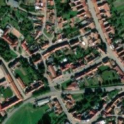 Satellite imagery of [Šardice] church t., CZ