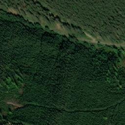 Satellite imagery of Banský kameň r. 1753, SK