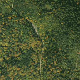 Satellite imagery of sedlo Predky, SK