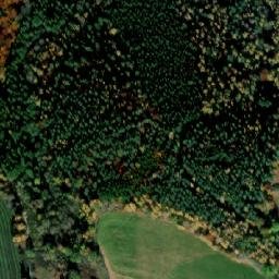 Satellite imagery of [Chroboly] church t., CZ