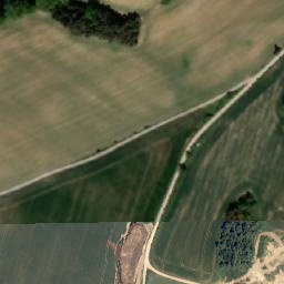 Satellite imagery of Za hřbitovem [Písečné], CZ