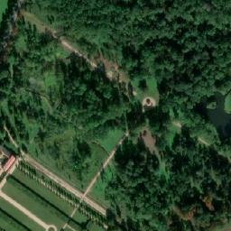 Satellite imagery of [Milotice u Kyjova] castle t., CZ