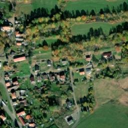 Satellite imagery of [Chroboly] church t., CZ