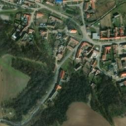 Satellite imagery of [Morašice] church t., CZ