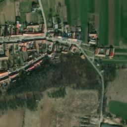 Satellite imagery of [Morašice] church t., CZ