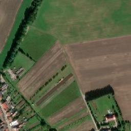 Satellite imagery of [Milotice] church t., CZ