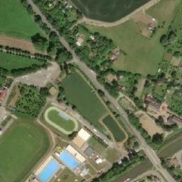 Satellite imagery of sv.Bartoloměj [Veselí nad Moravou] church t., CZ