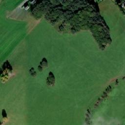 Satellite imagery of [Chroboly] church t., CZ