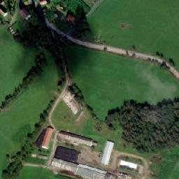 Satellite imagery of [Chroboly] church t., CZ
