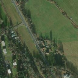 Satellite imagery of [Majdalena] pole factory chimney, CZ