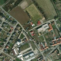 Satellite imagery of [Hostěradice na Moravě] church t., CZ