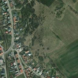 Satellite imagery of [Hostěradice na Moravě] church t., CZ
