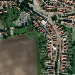 Satellite imagery of Husův sbor [Hovorany] church t., CZ