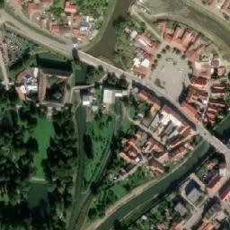 Satellite imagery of [Veselí nad Moravou-Předměstí] monastery church t., CZ