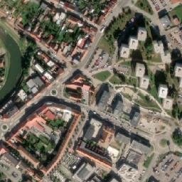 Satellite imagery of [Veselí nad Moravou-Předměstí] monastery church t., CZ