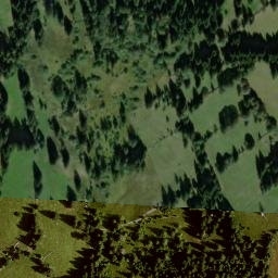 Satellite imagery of (Chaloupky) [Kvilda-Bučina], CZ