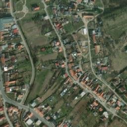 Satellite imagery of [Hostěradice na Moravě] church t., CZ