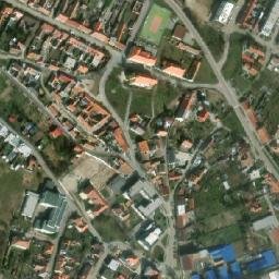 Satellite imagery of [Miroslav] church t., CZ
