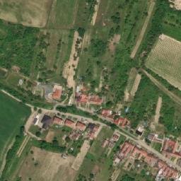 Satellite imagery of [Horní Bojanovice] church t., CZ