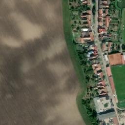 Satellite imagery of Husův sbor [Hovorany] church t., CZ