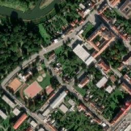 Satellite imagery of [Veselí nad Moravou-Předměstí] monastery church t., CZ