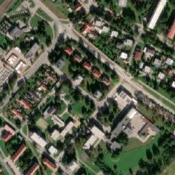 Satellite imagery of Panna Marie [Veselí nad Moravou-Předměstí] church t., CZ