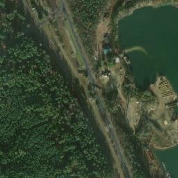 Satellite imagery of [Majdalena] pole factory chimney, CZ