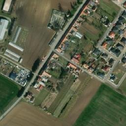 Satellite imagery of [Horní Dunajovice] church t., CZ