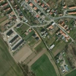 Satellite imagery of [Hostěradice na Moravě] church t., CZ