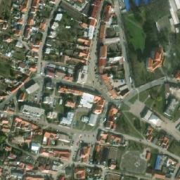 Satellite imagery of [Miroslav] church t., CZ