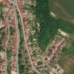 Satellite imagery of [Horní Bojanovice] church t., CZ
