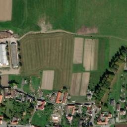 Satellite imagery of [Mladošovice] church t., CZ