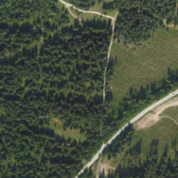 Satellite imagery of cairn, SK