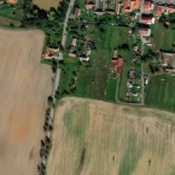 Satellite imagery of [Mladošovice] church t., CZ