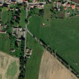 Satellite imagery of [Mladošovice] church t., CZ