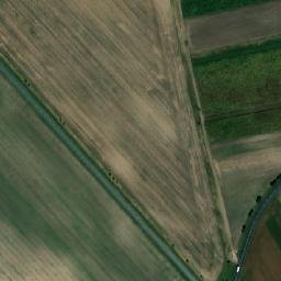 Satellite imagery of [Vlasatice] church t., CZ