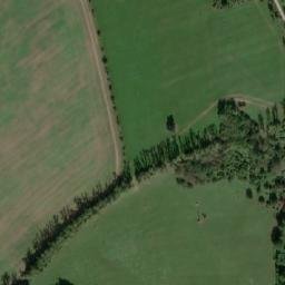 Satellite imagery of [Korytná] church t., CZ