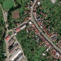 Satellite imagery of [Korytná] church t., CZ
