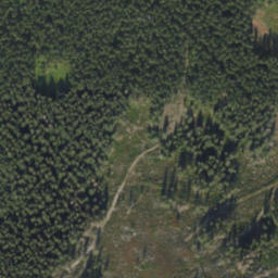 Satellite imagery of cairn, SK