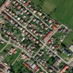 Satellite imagery of [Ledenice] church t., CZ