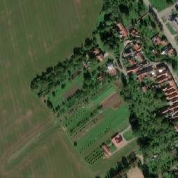 Satellite imagery of [Horní Němčí] church t., CZ