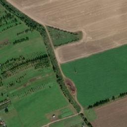 Satellite imagery of [Horní Němčí] church t., CZ