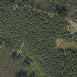 Satellite imagery of cairn, SK