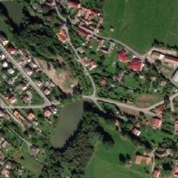 Satellite imagery of [Ledenice] church t., CZ