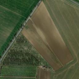 Satellite imagery of [Žerotice] church t., CZ