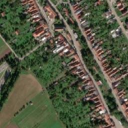 Satellite imagery of [Horní Němčí] church t., CZ