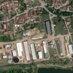 Satellite imagery of [Korolupy] church t., CZ