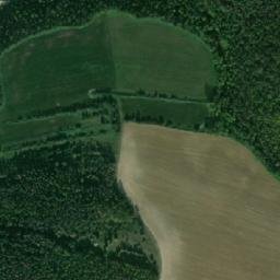 Satellite imagery of [Hluboké Mašůvky] church t., CZ