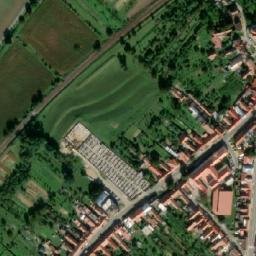 Satellite imagery of [Vnorovy] church t., CZ