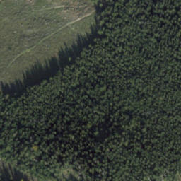 Satellite imagery of červená, SK